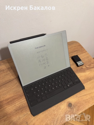 Продавам reMarkable Paper Pro Комплект (Tablet + Marker Plus + Type Folio), снимка 2 - Електронни четци - 52998246