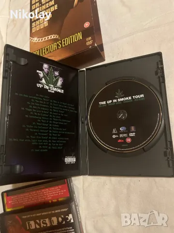 3 DVD BOX SET Рап, хип хоп BUSTA RHYMES, DR. DRE, EMINEM, ICE CUBE, SNOOP DOGG vintage 2006 класика , снимка 5 - DVD дискове - 48491877