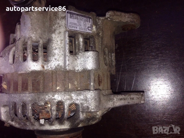 Алтернатор за Subaru Impreza или Forester 2.0 23700AA430 A2TB6291, снимка 2 - Части - 54237043