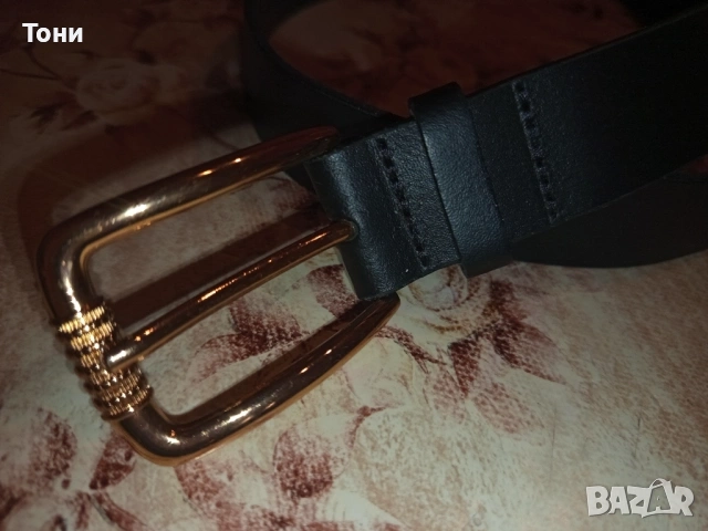  RL Нов Дамски Колан Изцяло от Естествена Кожа 110см. , снимка 9 - Колани - 53930950