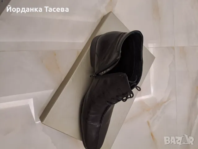 Италиански мъжки боти от естествена кожа , снимка 4 - Официални обувки - 48484802