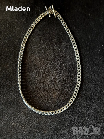 Мъжки ланец от медицинска стомана, снимка 3 - Колиета, медальони, синджири - 54026637