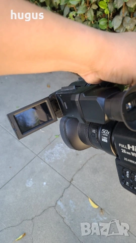  Професионална видеокамера Panasonic AG-AC8, Черен 