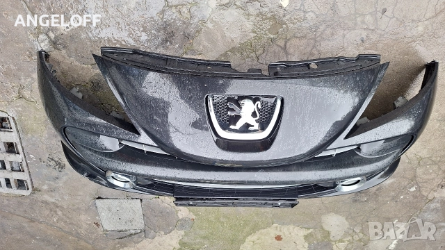 Предна броня Peugeot 207sw черна 