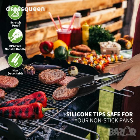 2765 Готварска щипка силиконова, снимка 10 - Други стоки за дома - 30530871