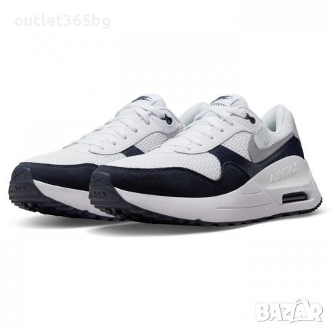 Nike - Air Max Systm номер 44 мъжки бели Оригинал Код 8617, снимка 3 - Маратонки - 39619398