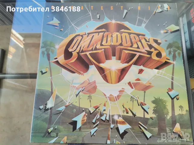 Commodores Greatest Hits LP Vinyl Motown Records 1978   , снимка 1