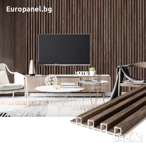 Декоративен PVC Панел - Чампино - 16 х 2.4 х 266 см