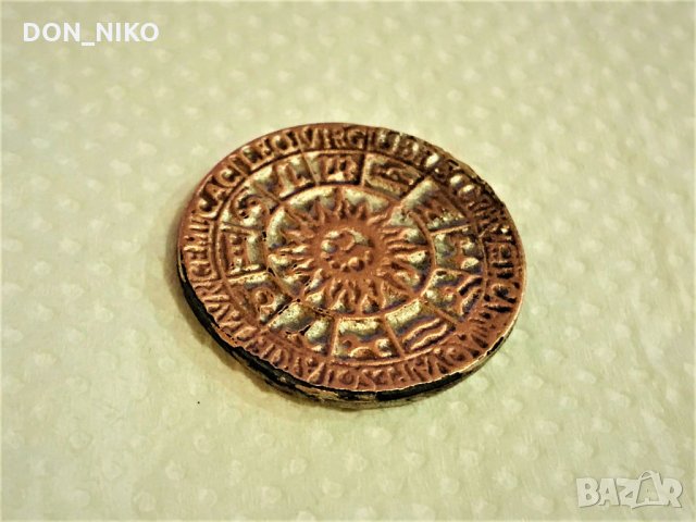 Aнтична Монета Зодиак, снимка 1 - Нумизматика и бонистика - 31124650
