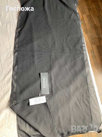 Черни нови тънки шалове 5 броя, снимка 4 - Шалове - 44306352