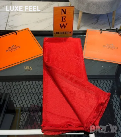 Hermes ✨Дамски Шалове , снимка 6 - Шалове - 56329009