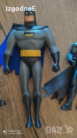 Лот фигурки Батман DC Spin Master Bat Tech Batman Batman TM DC Comics S13 Rubber NJ Croce Bendable A, снимка 2 - Фигурки - 42559468