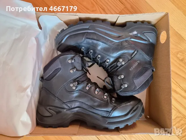 Туристически обувки за преходи и лов LOWA Renegade GTX MID КОЖА VIBRAM