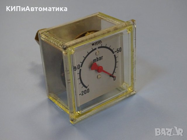 вакуумметър панелен VDO 0/-200 mBar, снимка 8 - Резервни части за машини - 42131731