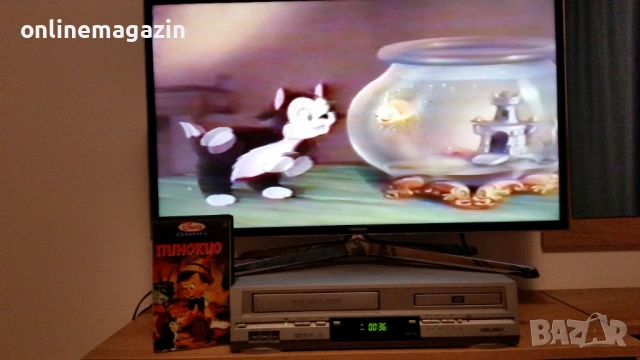 Видеокасета " Пинокио-Капитан Балу " VHS, снимка 5 - Други жанрове - 54083456