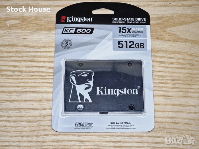 512GB SSD NVME и SATA WD KC3000 M.2 + WD KC600 SATA, снимка 4 - Твърди дискове - 53944323