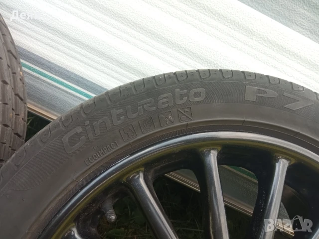 Алуминиеви джанти 5 x 114.3  17 цола .С летни спиртни гуми, снимка 6 - Гуми и джанти - 50739669