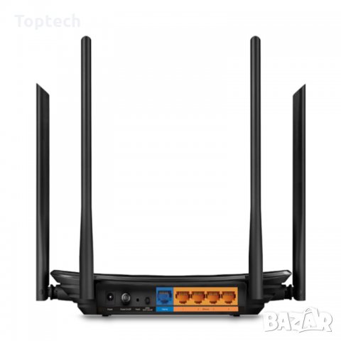 Wireless router. Model: TP-Link AC 1200 Archer C6 , Gigabit, снимка 3 - Рутери - 31448521