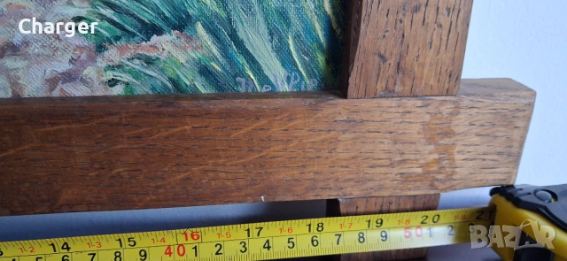 Стара картина, подписана!, снимка 2 - Картини - 53224987