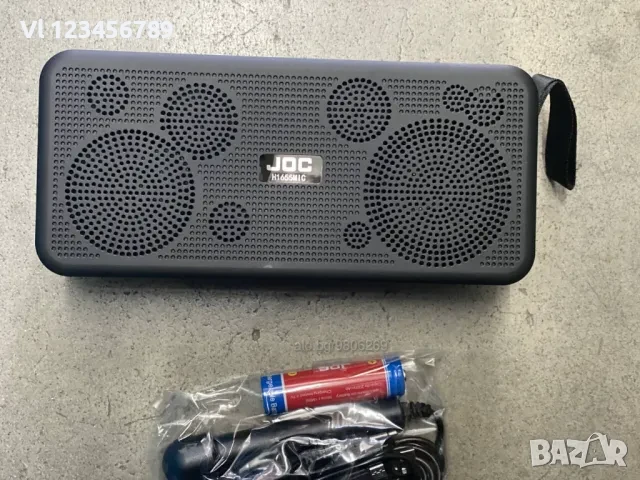Bluetooth колонка SPECIAL BASS JOC H1655-BT.FM,MP3, снимка 4 - Радиокасетофони, транзистори - 50761998