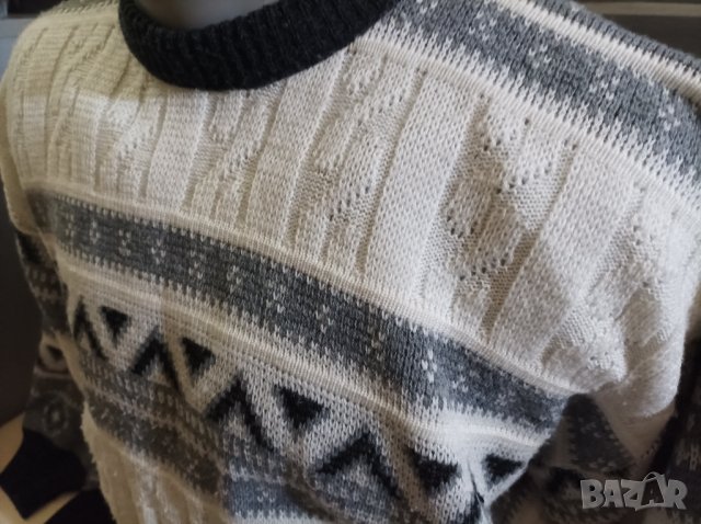 Мъжки пуловер  3 XL  - elastic's - Нов голям размер , снимка 2 - Пуловери - 42371793