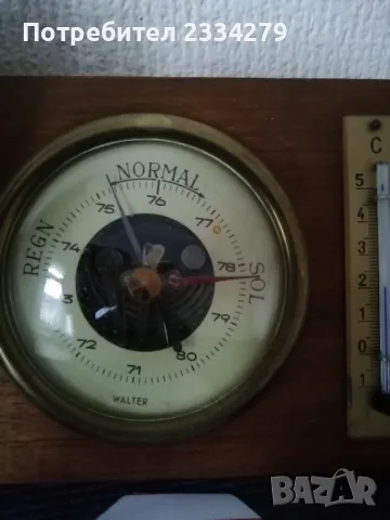 Барометри, измервателни уреди,стари немски от различни производители в различни държави. ., снимка 15 - Антикварни и старинни предмети - 42667616