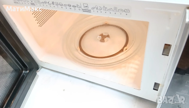 Микровълнова фурна BAUKNECHT с грил, снимка 5 - Микровълнови - 54106005