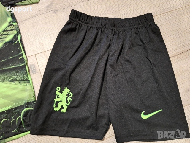 Детски флуоресцентен футболен екип на ЧЕЛСИ#Коул Палмър#!, снимка 5 - Футбол - 52066176