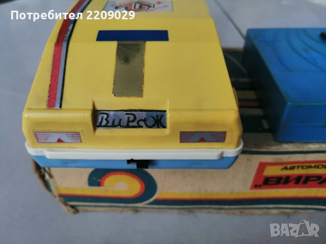 РЯДКА ВИНТИДЖ ИГРАЧКА, СССР, Спортна кола, Рали, Радиоуправляем модел., снимка 17 - Колекции - 54194219