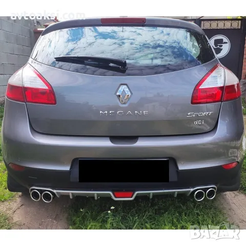 Универсален дифузьор за задна броня два цвята, снимка 7 - Аксесоари и консумативи - 47392654