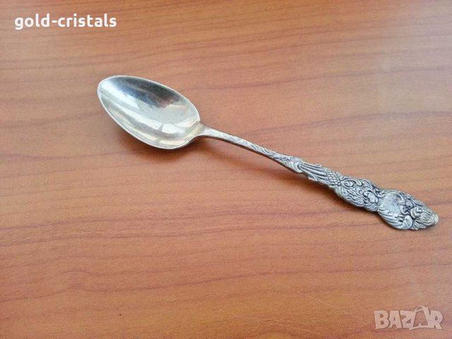 сребърна лъжичка , снимка 5 - Антикварни и старинни предмети - 30719614