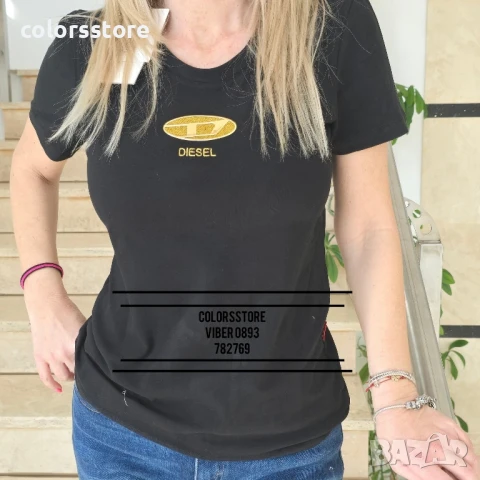 Черна тениска Diesel/VL140x