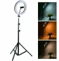 Професионална LED Селфи ринг лампа 210см, с дистанционно и стойка, снимка 3