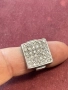 Дамски сребърен пръстен с цирконии, снимка 4