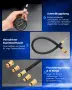 Комплект измервател компресия Orion Motor Tech 8ч до 20 bar с манометър M10/M12/M14/M18 – комплект, снимка 2