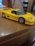 Количка Vintage Maisto 1:18 yellow Ferrari F50 , снимка 10