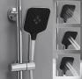 Луксозен комплект за душ с термостат – пълна система, снимка 6