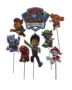 Paw Pes Patrol Пес Патрул сет топери клечки декор за торта украса парти Рожден Ден, снимка 4