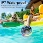 Bluetooth Колонка IPX7, Водоустойчива с FM Радио, Антена, Часовник, Навсякъде с Теб, снимка 5