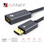IVANKY Active DisplayPort към HDMI адаптер, еднопосочен, снимка 1 - Кабели и адаптери - 40121790