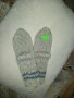 Ръчно плетени детски чорапи от вълна, снимка 1 - Чорапи - 38726824