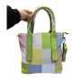 Шарена дамска чанта с разноцветна дръжка, снимка 11