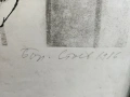 Оригинална литография от Борислав Стоев, подписана и номерирана, 1986 г., снимка 3
