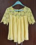 Лятна жълта блуза, снимка 1 - Тениски - 36890999