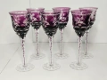 Комплект от 6 броя чаши за вино , снимка 9