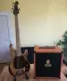 Бас китара Custom V & Бас комбо усилвател Orange Crush 50 BXT, снимка 10