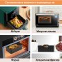4524 Правоъгълна силиконова тавичка за еър фрайър подложка за Airfryer, снимка 5