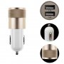 Адаптор за автозапалка 12-24V 2.1A 2xUSB Алуминий+ABS, снимка 6