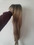 Дълга перука за 20€. Омбре с бретон, дължина 80см , снимка 3