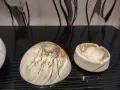 Вази комплект, кристален пепелник. , снимка 3